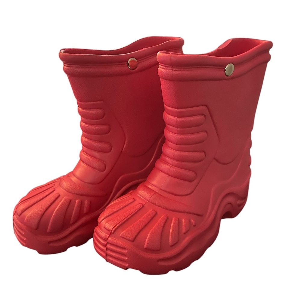 Kids Red Rain Boots